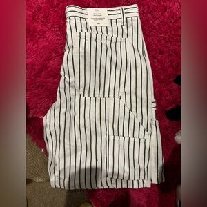 NWT denim shorts. Painter pant style.